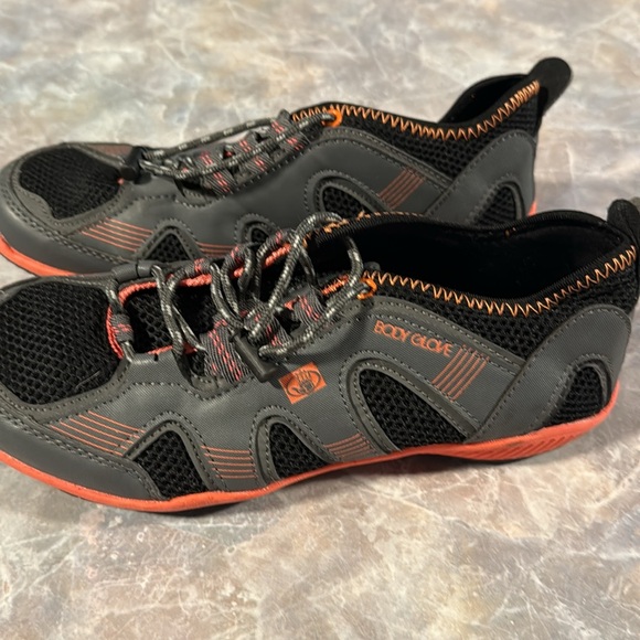 Body Glove Black and Orange Athletic Shoes size 8.5 - Picture 2 of 5